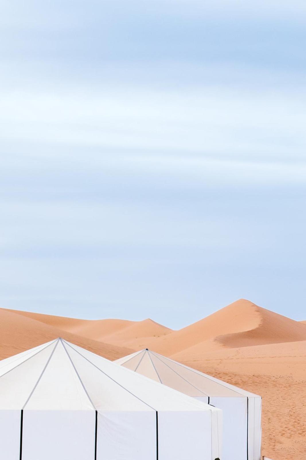 Caravanserai Luxury Desert Tented Camp Мерцуга Екстериор снимка