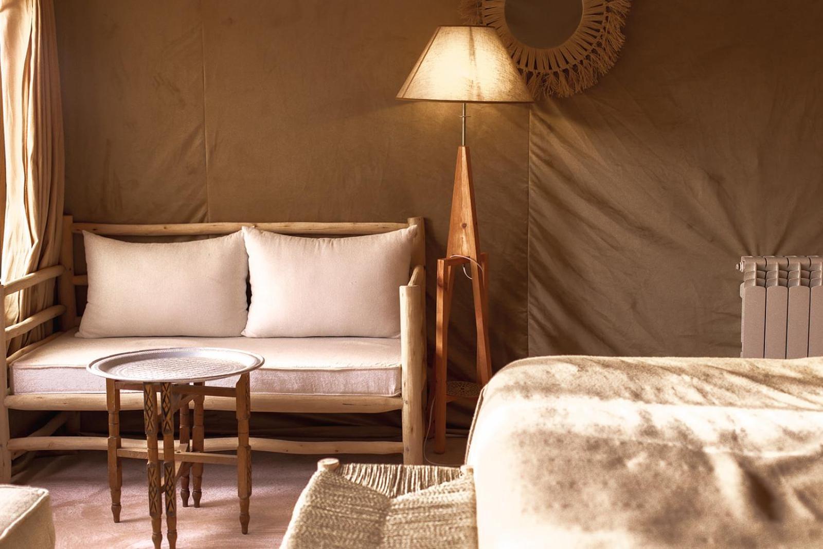 Caravanserai Luxury Desert Tented Camp Мерцуга Екстериор снимка
